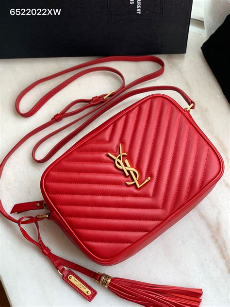 red ysl bag|saint laurent crossbody shoulder bags.